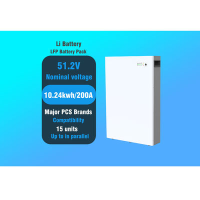 BPL-serie 51.2V LiFePo4-accu voor energieopslag met eenvoudige installatie