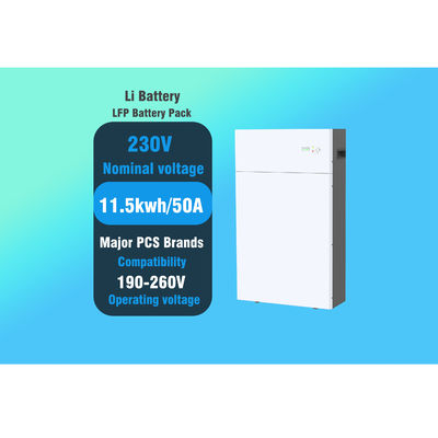 LiFePo4 lange termijn High Voltage Energy Storage Battery Pack 230V Veiligheid Betrouwbaar