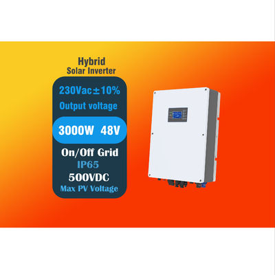Eenfase 3KW On Off Grid hybride zonne-omvormer