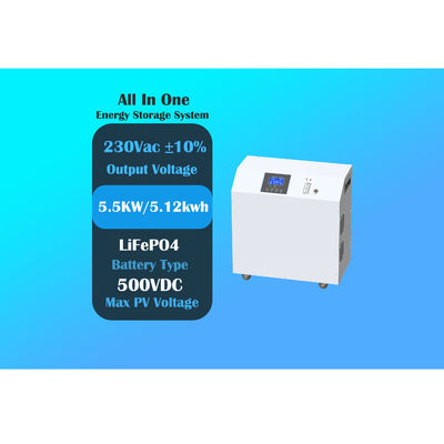 Alles-in-één mobiel energieopslagsysteem 5,5 kW draagbare energieopslag