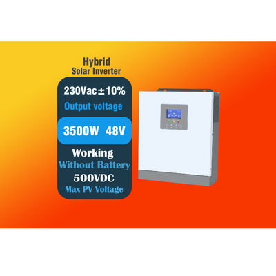 3.5kw 230vac 1 fase zonne-inverter Hoog efficiënt